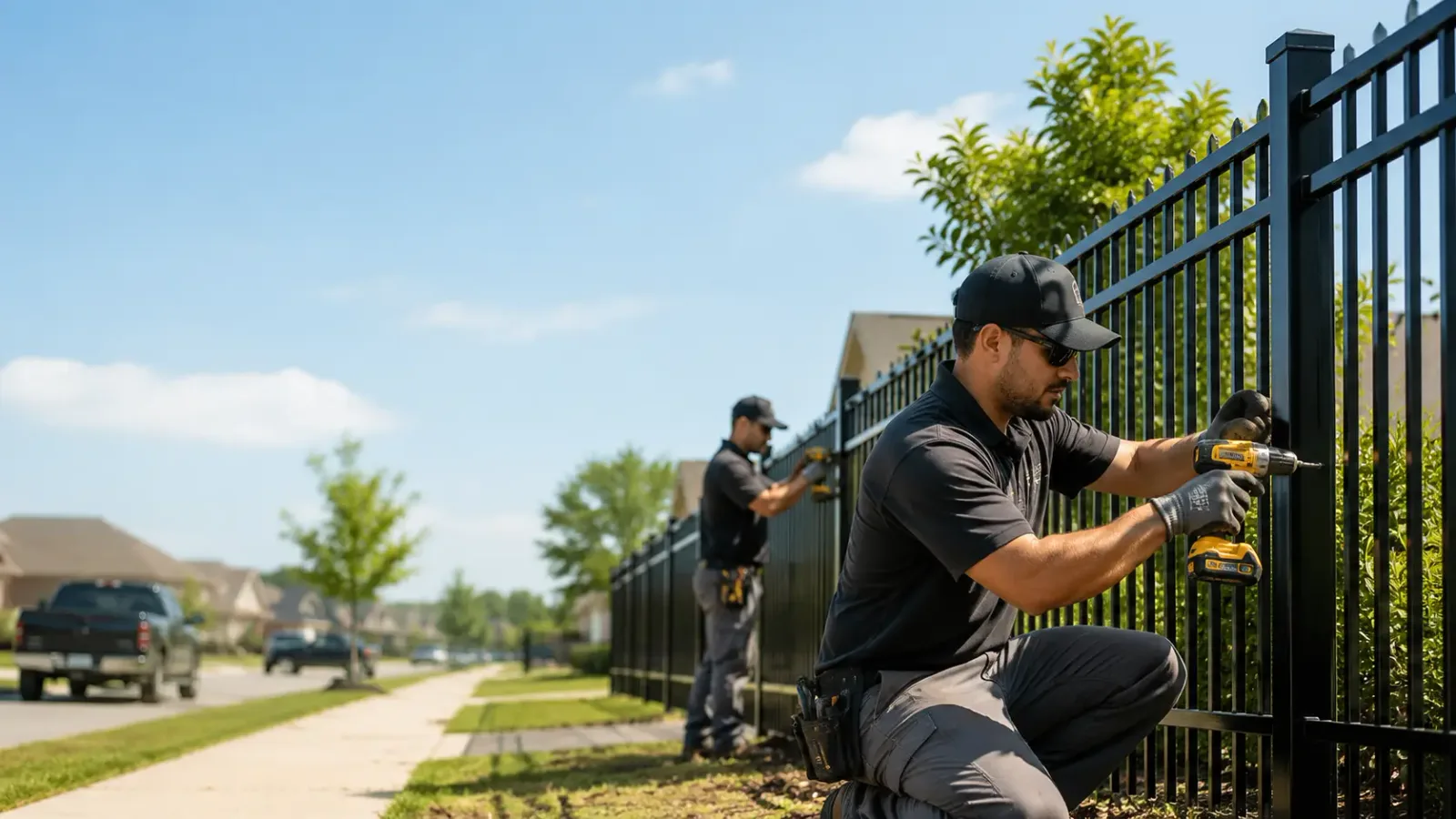 Metal Fence Installation in Middle Amana, IA